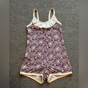 Dear Birthday Liberty of London onesie leotard size medium balletcore